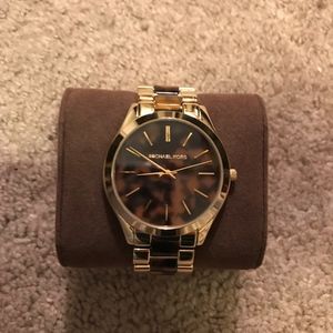 Brand New Michael Kors Tortoise Shell Watch